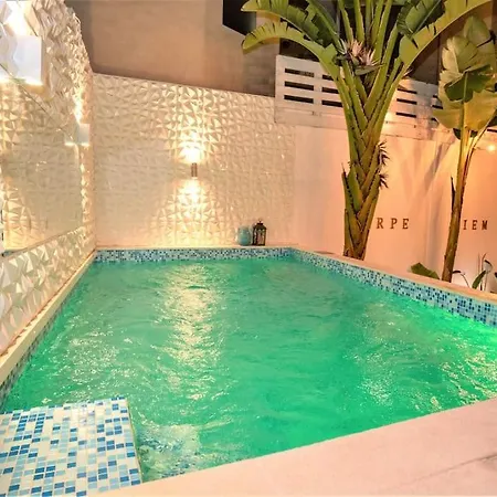 别墅 Luxury With Private Heated Pool And Jacuzzi 奎特里拉