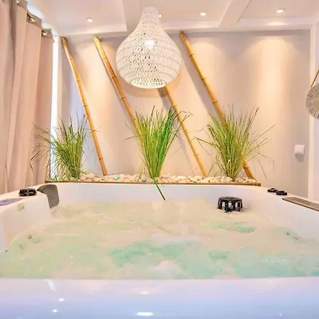 Luxury With Private Heated Pool And Jacuzzi 别墅
